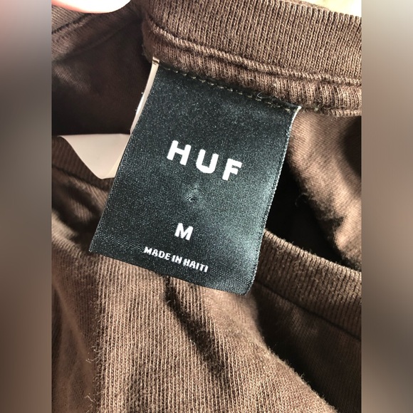 NWOT HUF x Thrasher Sunnydale Tee in Brown - Size M - Picture 5 of 6